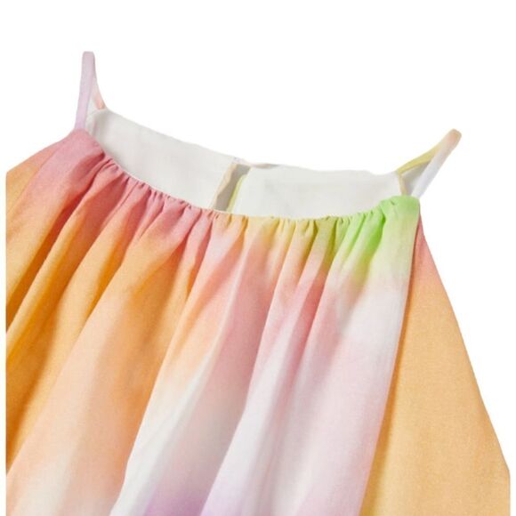 ZARA Kids | Multicolored | TIERED TIE DYE HALTER DRESS - Picture 4 of 7